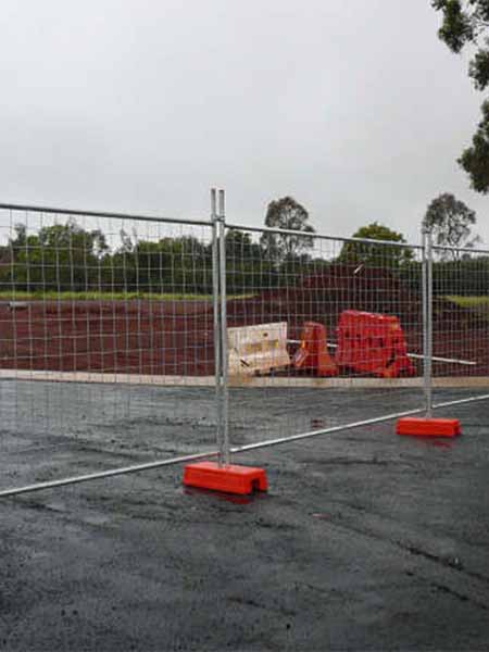 Chain link fence